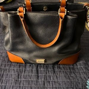 Dooney & Bourke Pebble Leather Satchel